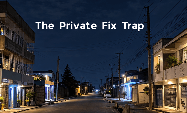 The Private Fix Trap
